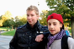 Andreas und Franz: Eishockey